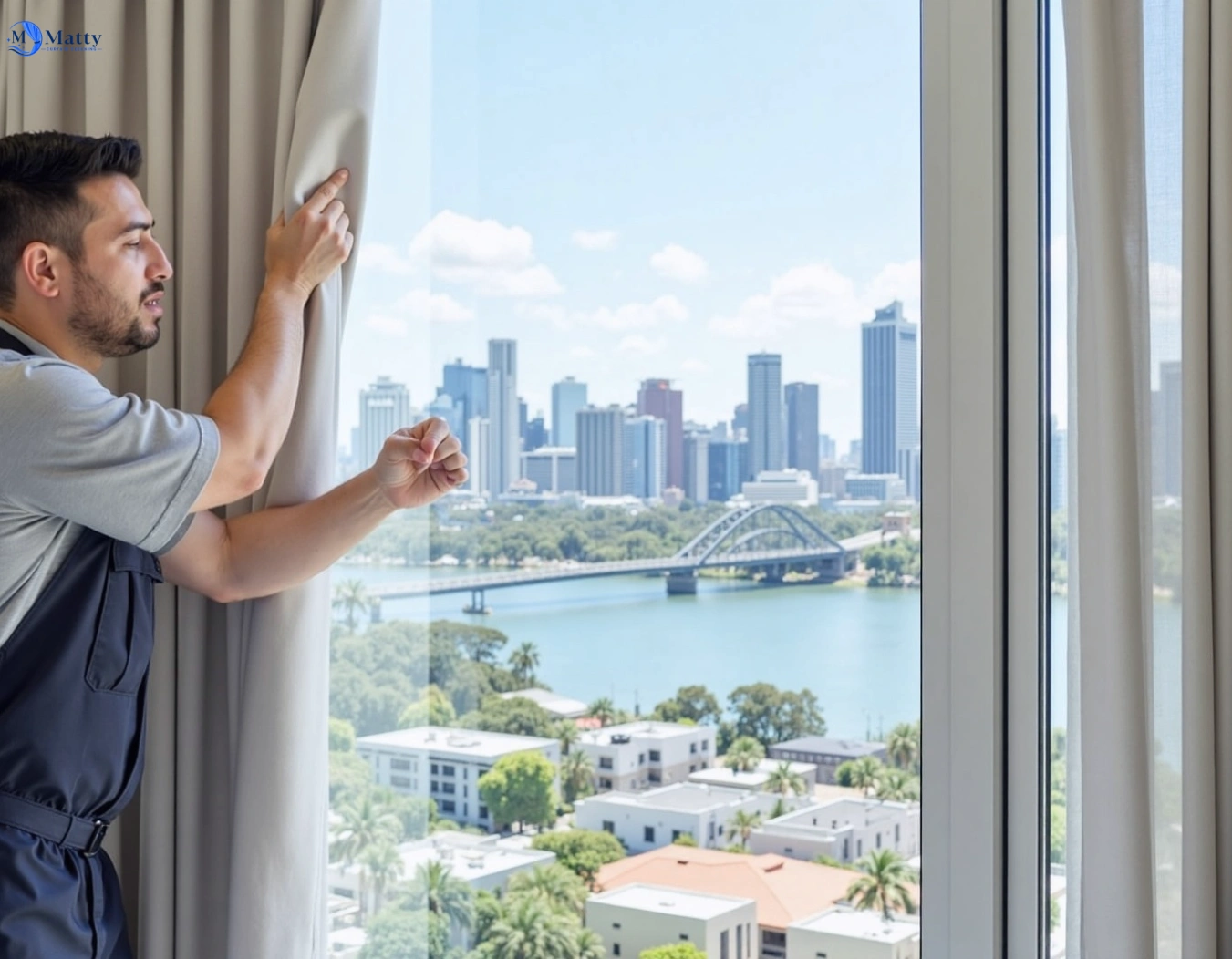 Professional curtain steam cleaning service malabar-nsw QLD by Matty Curtain Cleaning